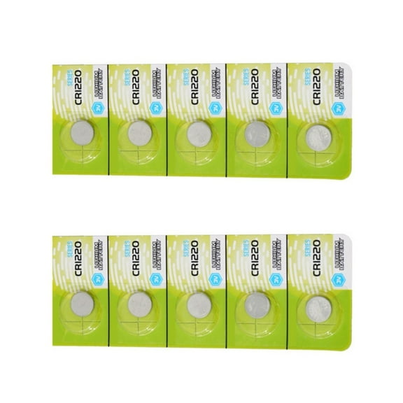 Huhudde CR1220 Button Batteries Lithium Coin Battery For Remote Controls And Toy