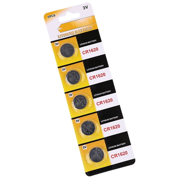 Huhudde CR1616 CR1620 CR1625 CR1632 Lithium Coin Button Batteries 3V for Low Power Electronic Devices