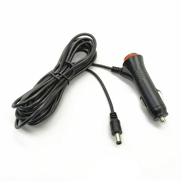 Huhudde Car Charger Cable Cigarettes Lighter to DC5521 with Power Button Control Reliable & Efficient Charging Solution