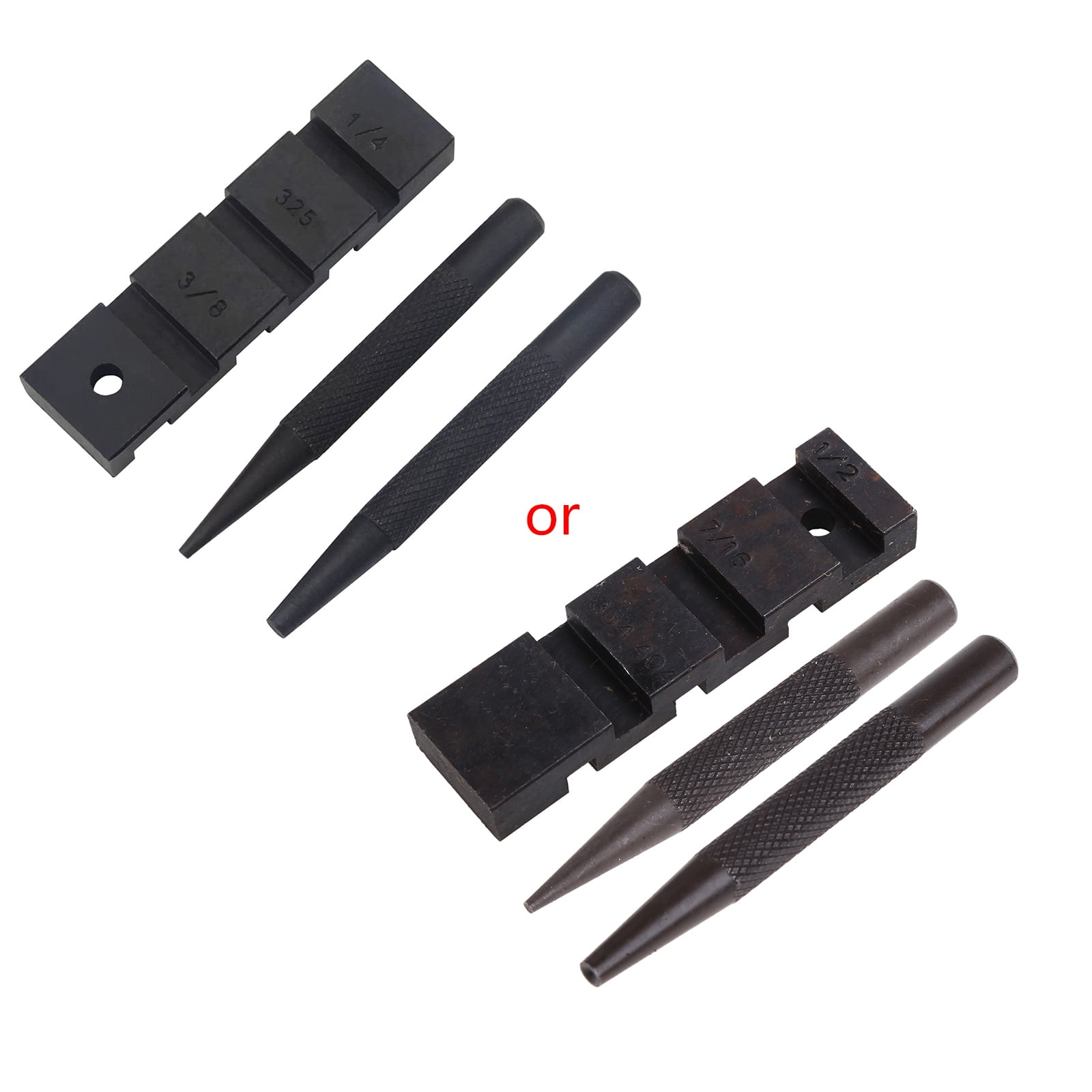 Huhudde Chainsaw Chain Link Rivet Punch Breakers Pocket Protable Bar