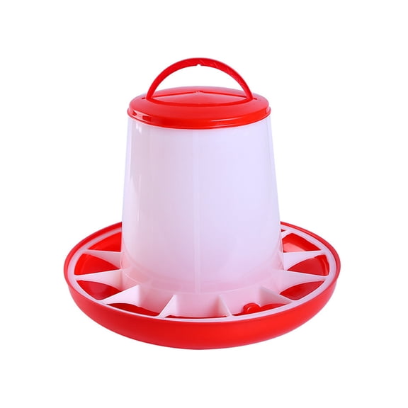 Huhudde Chicken Feeder Hanging Poultry Food Dispenser Feed Multiple Chicks At Once