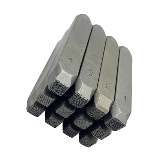 Huhudde Chisel Set Jewelry Carving Tool Metal Chisels Steel Texture for Jewelry Making