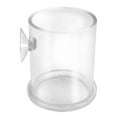 Huhudde Clear Acrylic Aquarium Fish Feeder Antidrift Shrimp Egg Fish