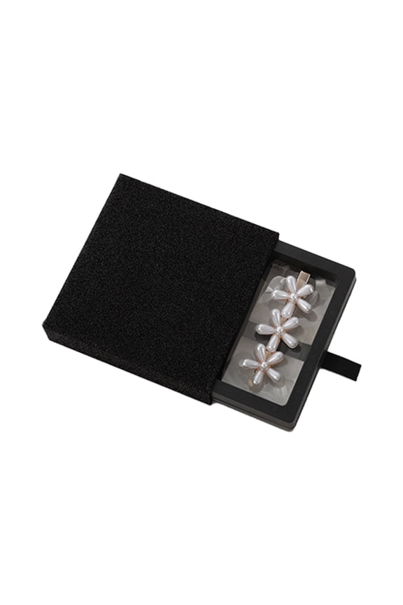 Color Suspended Drawer Box Earrings Necklace Rings Jewelry Organizer Box PE Film Jewelry Packaging Box Drawer Gift Box