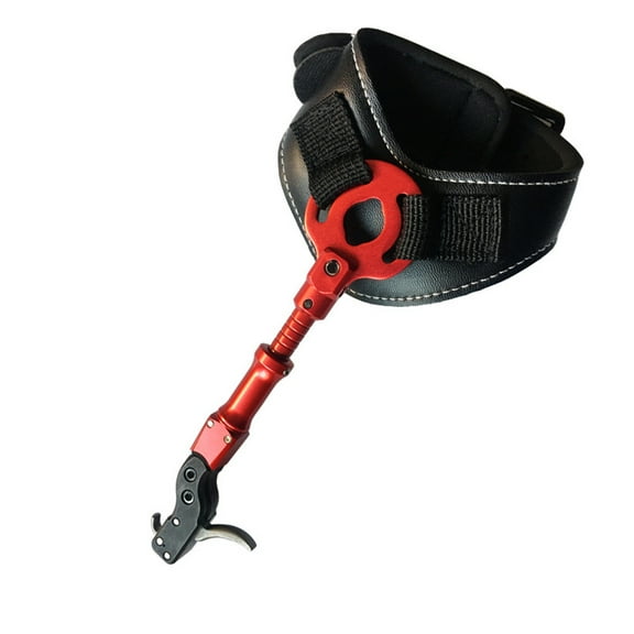 Huhudde Compound Bow Trigger Shooting Archery Caliper Release Aids Trigger Wrist Strap