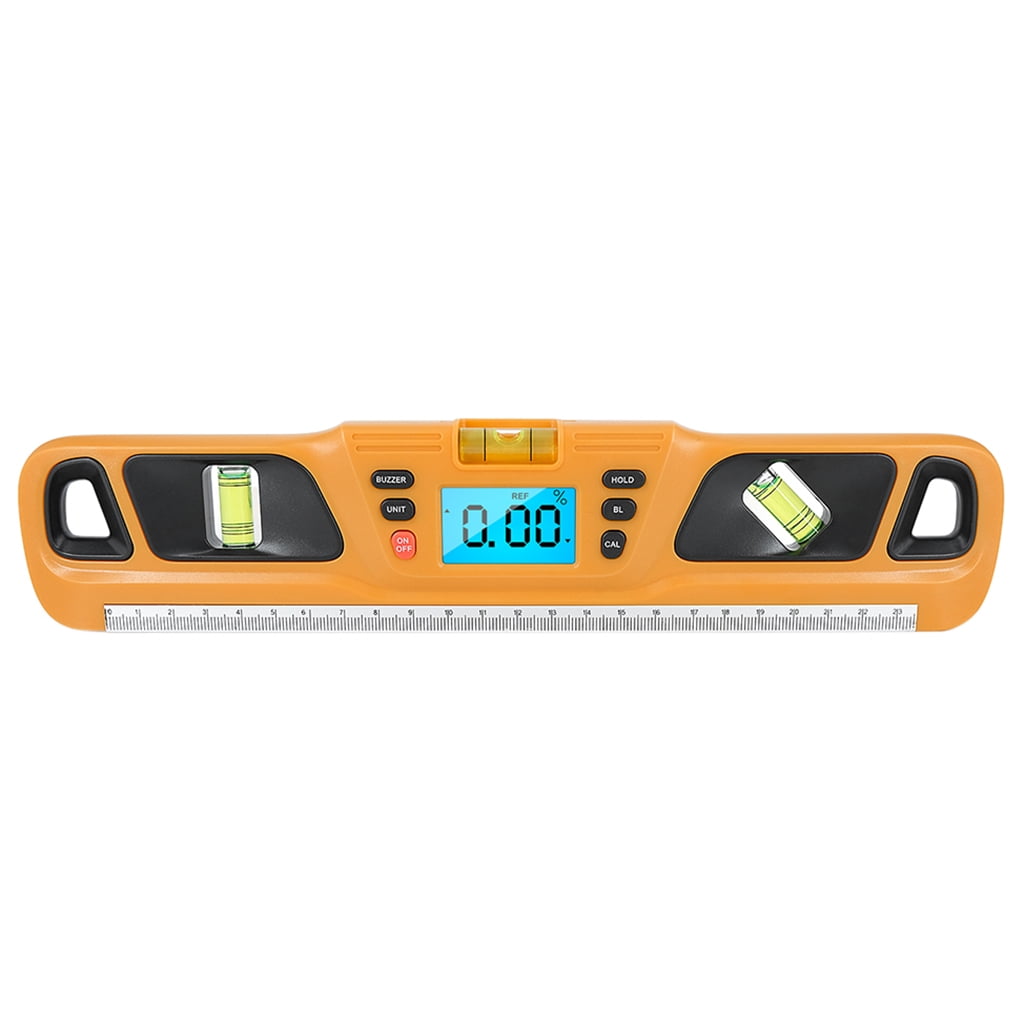 Huhudde Digital Level with LCD Backlight & Magnets 360 Degree ...