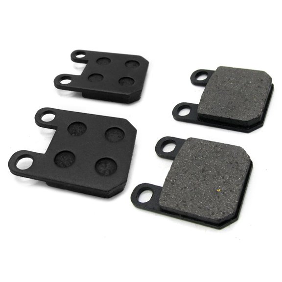 Huhudde Disc Brake Shoes Pads Motorcycle Front Rear Brake Pads 45x36mm Universal Replacement Brake Pads for ATV Scooter Dirt Pit