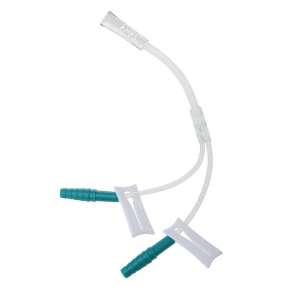 Huhudde Disposable Three-Way Oxygen Tube Oxygen Tee Connector Ventilator Accessories