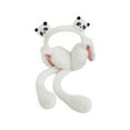thumbnail image 1 of Huhudde Ear Moving Panda EarMuffs to Keep You Warm in Cold Weather for Halloween, 1 of 1