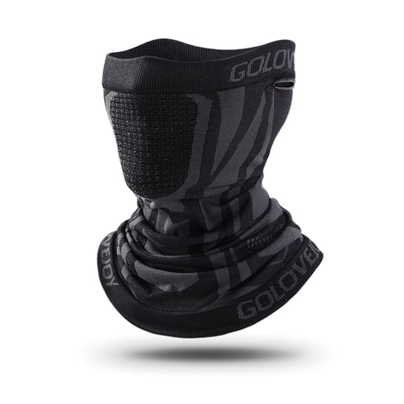 Huhudde Face Shield Cycling Neck Buffs Motorbike Mask Winter Headband Hiking Scarf Cover