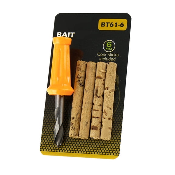 Huhudde Fishing Drill Bits Fishing Tool Kits Crochet Hook Stringer Needle Splicing Pin Fishing Tool for Fish Tackle Enduring