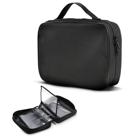 Huhudde Fishing Lure Bag Baits Lures Tackle Binder Organizers Include 4 Detachable Pocket Scratchproof Storage Bag with Handle