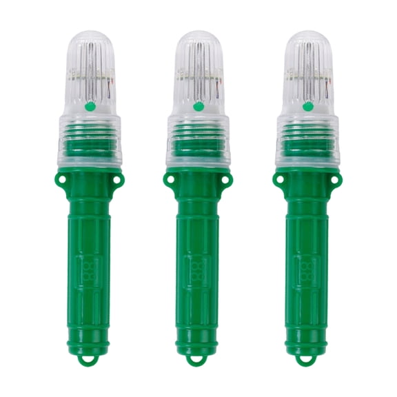 Huhudde Fishing Net Warning Light Signals Light Yacht Positioning Flashing Light Marine Signals Lamp 3pcs