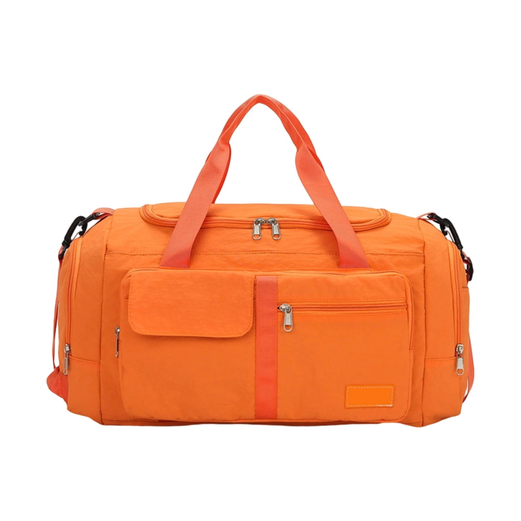 Huhudde Fitness Bag Travel Bag Luggage Bag Large Capacity Training Bag Weekenders Bag Foldable Sport Bag with Shoe Compartment