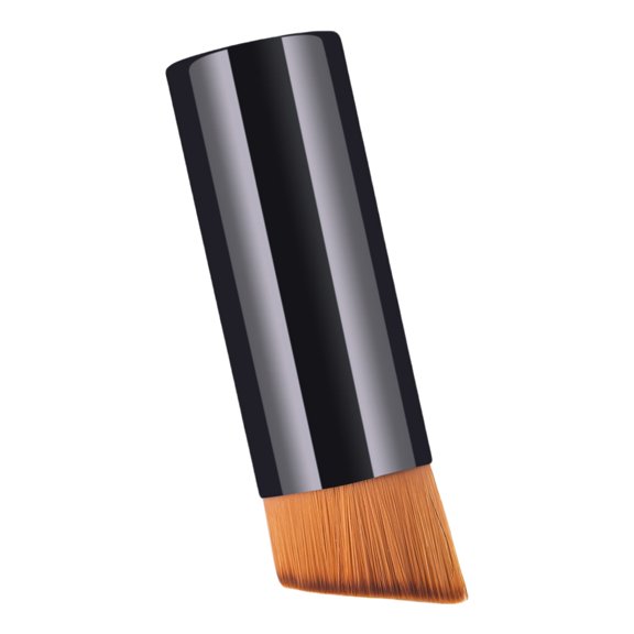 Huhudde Foundations Brush Contours Brush Face Brush Round Head Make Up Brush Angled Foundations Brush for Cream and Powder