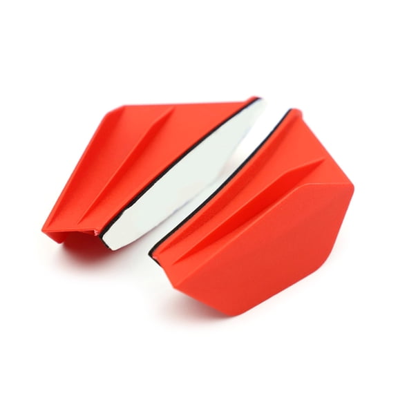 Huhudde Front Side Aerodynamic Winglets Fairing Wings with Adhesive Motorbike Decoration