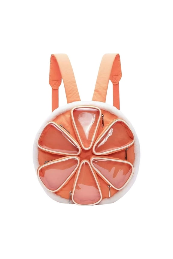 Itabag Pins Display Backpacks with Insert,Lovely Aesthetic Backpacks for Cosplay School Itabag Backpacks Daypacks