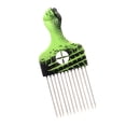 thumbnail image 1 of Huhudde Metal Pick Comb Afro Comb Metal Hair Comb Hair Styling Comb Stainless Steel Hair Pick Hairdressing Styling Tool, 1 of 15