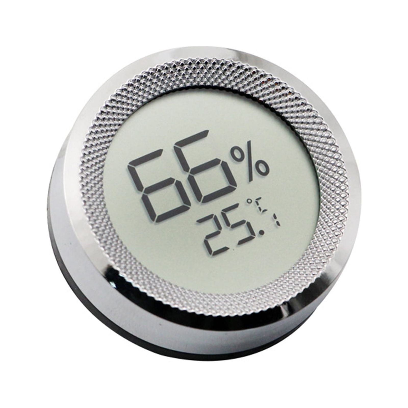 Huhudde Mini Digital Display Cigar Humidor Hygrometer Thermometer Temperature Gauge for Humidors
