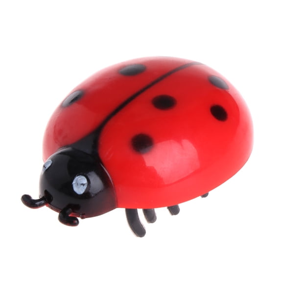 Huhudde Mini Robot Beetle Toys Electric Insect Toys for Cat Interactive for Play Toys fo