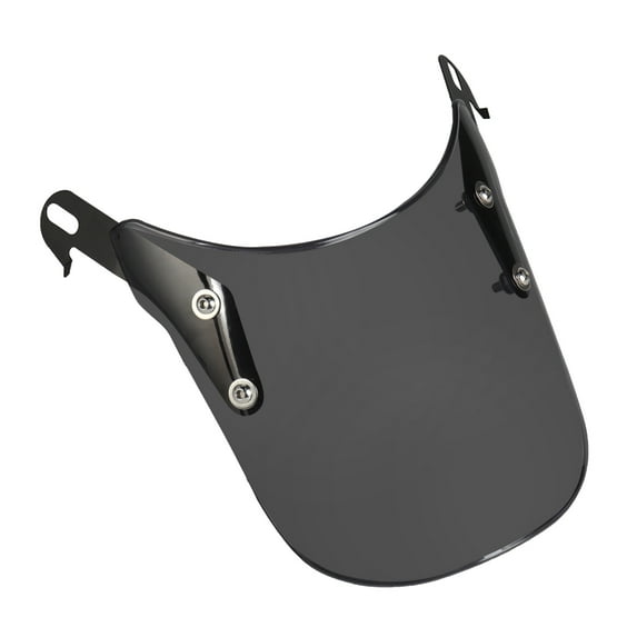 Huhudde Motorcycle Front Windshield Headlight Deflector Motorbike Windscreen Universal