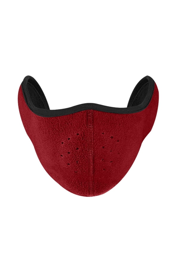 Mouth Cover Warm Half Face Mask Outdoor Cycling Breathable Ear Warmer Earlap