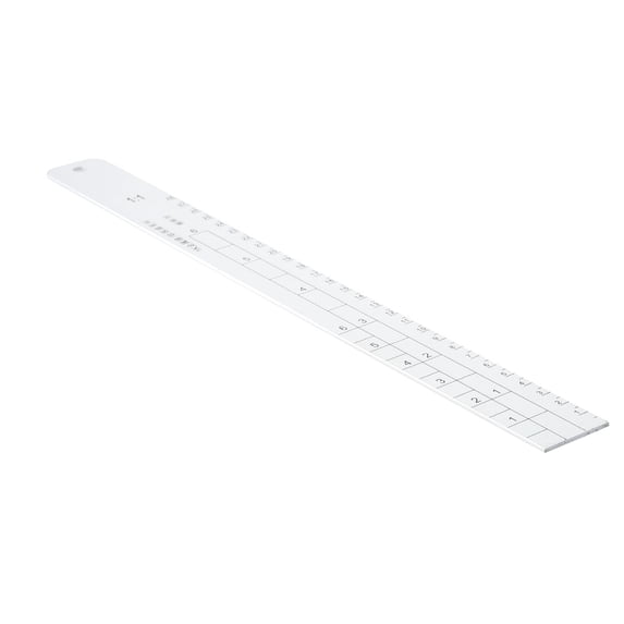 Car Paint Ruler Huhudde Paint Mixing Ruler Scale Paint Mixing Ruler Standard Steel ...