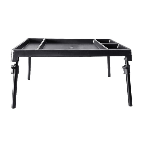 Huhudde Picnics Hiking Fishing Table with Extendable Leg Folding Baits Tables Portable Picnics Desk for Outdoor Cooking, Hiking