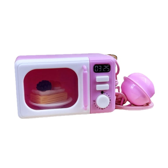 Huhudde Press Button Activated Talking Oven Phone Strap For Children Educational Toy With Opening Door Design And Warm Glowing