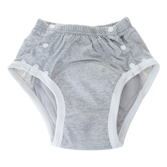 Huhudde Quick Dry Reusable Cotton Underpants Elastic Button Cloth Diaper Pants For Adults Teens Washable Incontinences Underwear