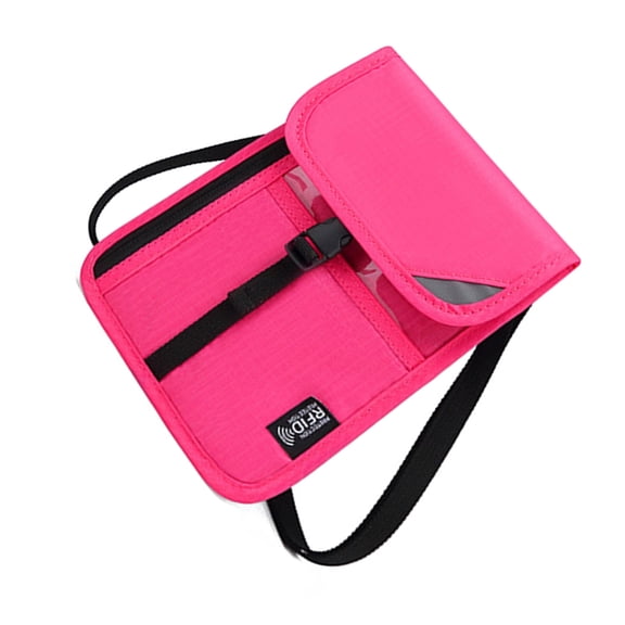 Huhudde RFIDS Blocking Stash Neck Wallet,Lightweight Travel Pouches + Passports Holder for Women Men Holds Phone,Cash,Cards,Keys
