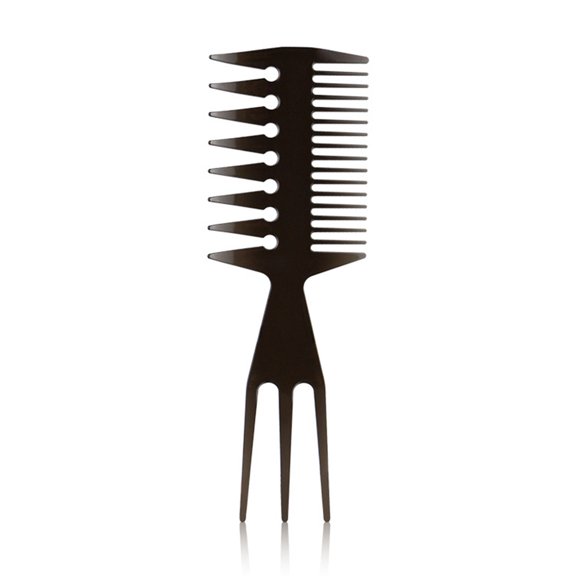 Huhudde Retro Men's Oil for Head Comb Double Sided Haircut Shape Texture Combs Styling T