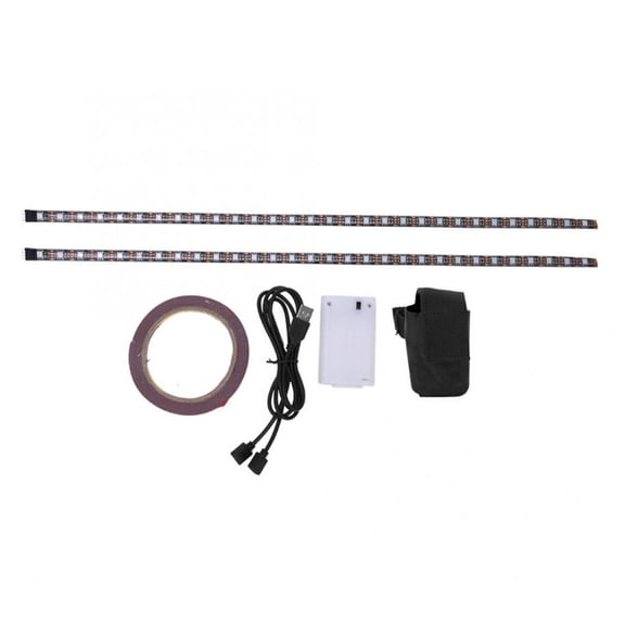 Huhudde Safety Skateboard Decors Light for Scooter Wide Wheel LED Strips Light Flashlight Electric Scooter LED Light
