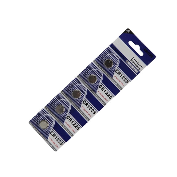 Huhudde Set of 10pc/5pc CR1225 3V Lithium Battery Button Batteries for Watch Calculator