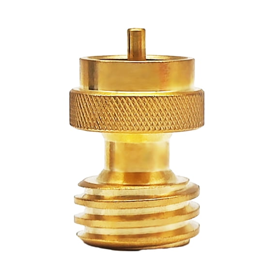 Huhudde Steak Saver Adapter Converter 1LB Propane Grill Adapter Propane Tanks Adapter for Disposables Throwaway Cylinder