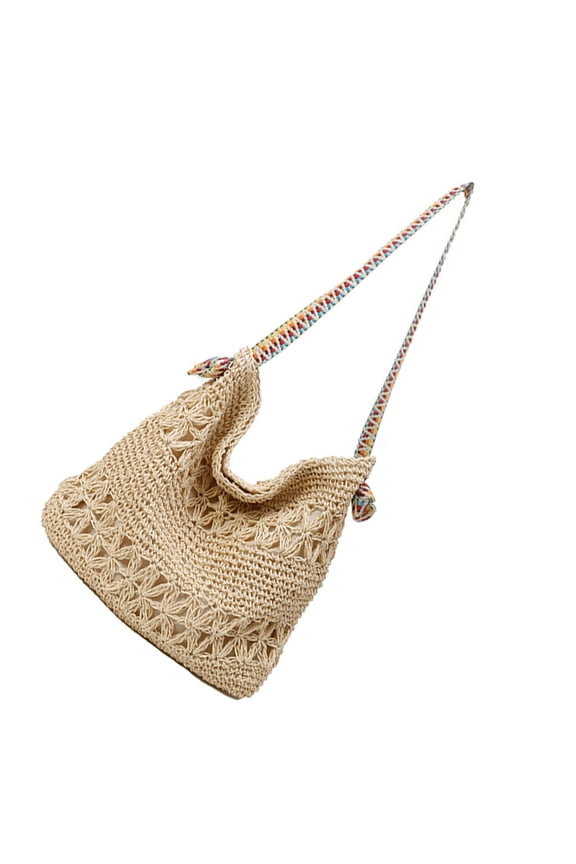 Stylish and Functional Straw Shoulder Bag for Everyday Adventures Suitable for Students and Working Professionals