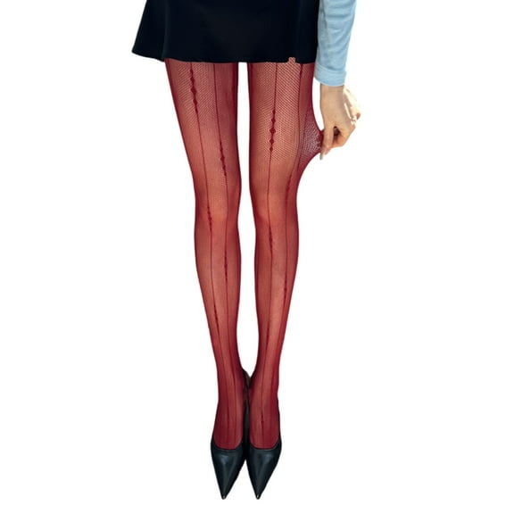 Huhudde Summers Thin Sheer Patterned Stockings for Women Sweet Stockings Pantyhose High Waist Pantyhose Tights Gifts