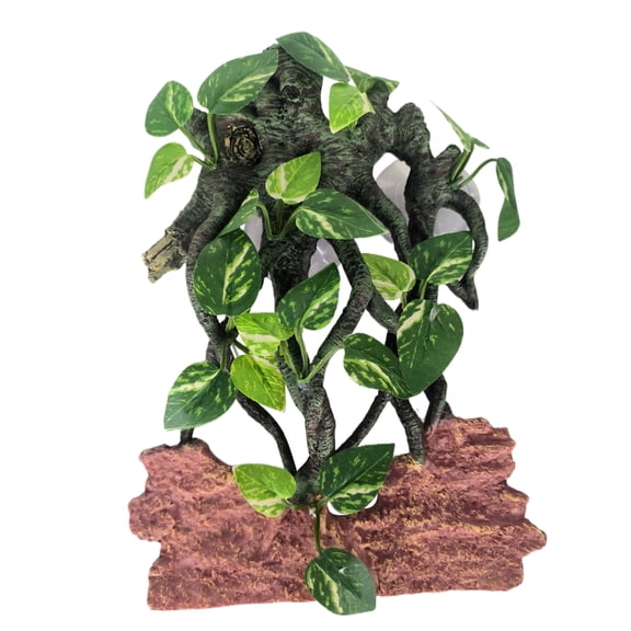 Huhudde Terrarium Plant for Snake Artificial Climbing Branch Reptiles Corner Tree Plant