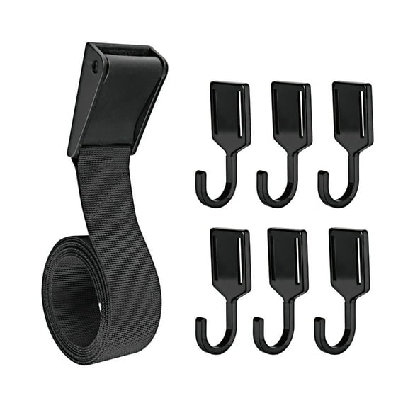 Huhudde Thick Tie Down Straps with Metal Hooks Bow Hunting Tree Stand Accessory Holder