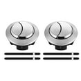 Huhudde Toilet tanks Flush Button 38mm Double Action Round Replacement