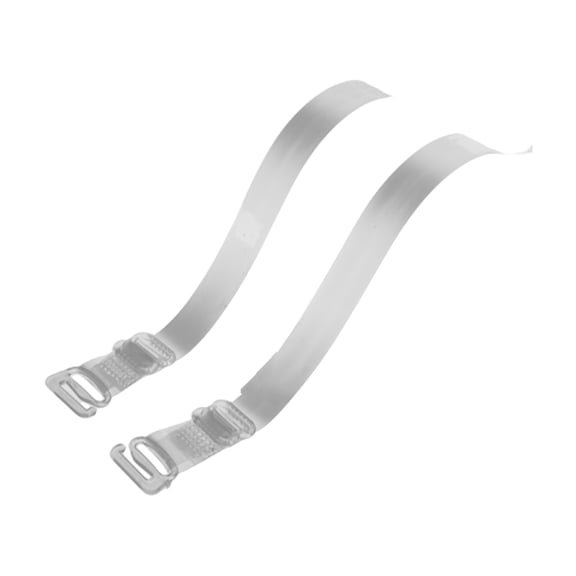 Huhudde Transparent Bra Straps Adjustable Underwear Shoulder Straps For Women's Off Shoulder Outfits Strapless Bra Replacement