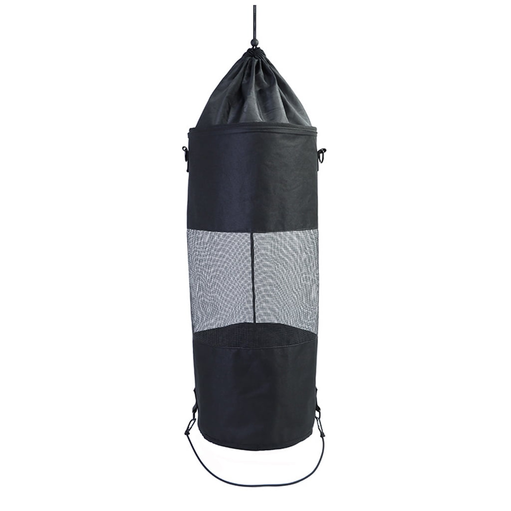 Huhudde Universal Trash Container Boat Trash Bag Large Capacity Mesh