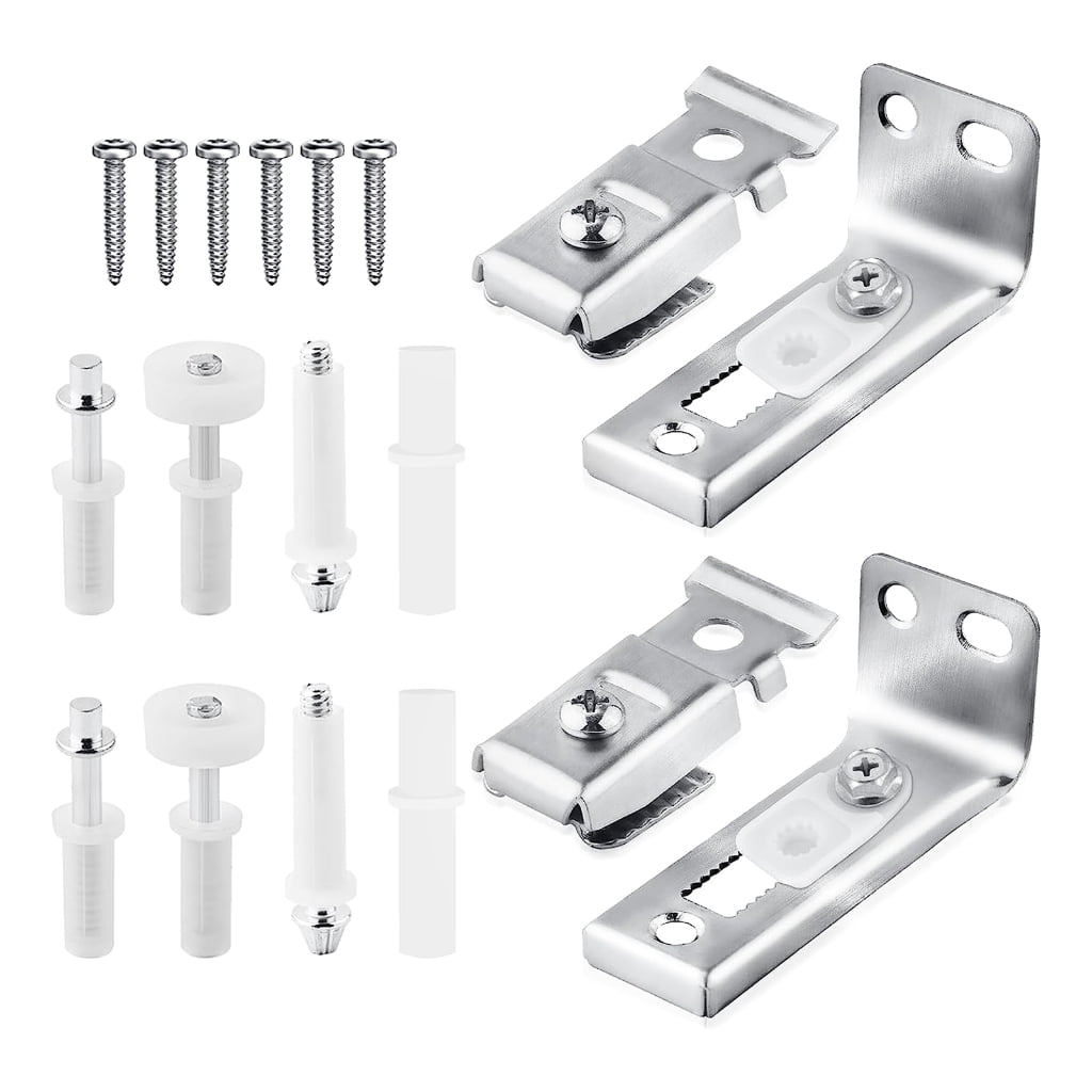 Huhudde Upgraded Bifold Door Hardware Repair set Bifold Sliding Closet