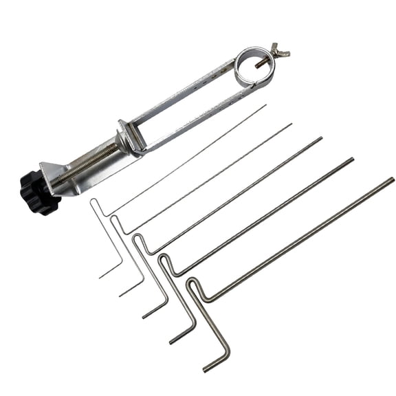 Huhudde Versatile Wire Coiling Tool Wire Winding Rod DIY Wire Wrapping Tool DIY Jewelry Winding Tools Metal Material for Jewelry