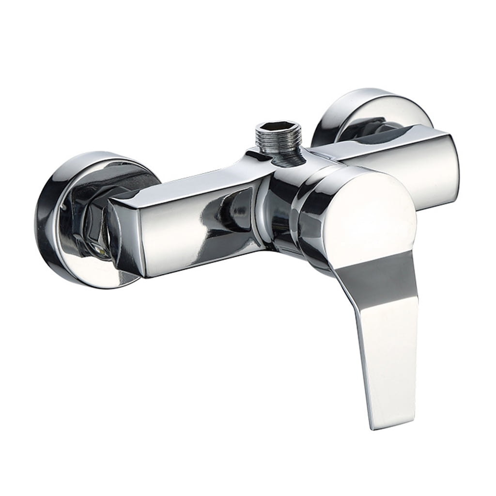 Huhudde Wall Mounted Shower Mixer Single Handle for Valve Manual Shower