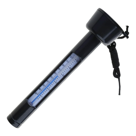 Huhudde Water Temperature Meter with String for Swimming Pools Hot Tubs Fish Pond Easy Read Floating Pool Thermometer