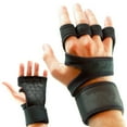 Huhudde Weight Lifting Hand Grip Gloves Half Finger Lifting Gloves