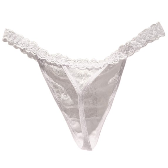 Huhudde Women Lacy G-String Thongs None Show Bikinis Panties Underwear Low Waist Thongs T-back Lingerie