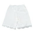 thumbnail image 1 of Huhudde Women Loose Half Slip Shorts Casual Lace Trim Pettipants Culotte Slip Bloomers Split Skirt Lace Underwear Shorts Gifts, 1 of 13