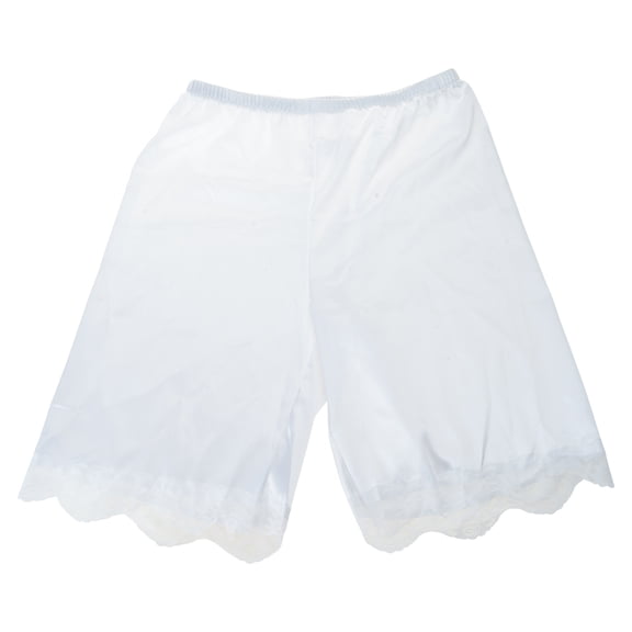 Huhudde Women Loose Half Slip Shorts Casual Lace Trim Pettipants Culotte Slip Bloomers Split Skirt Lace Underwear Shorts Gifts